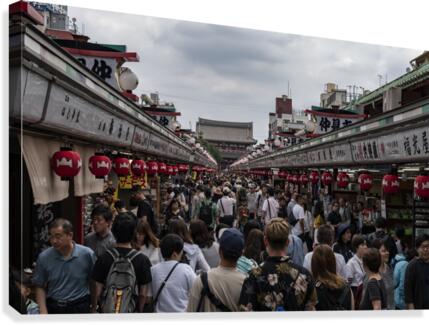Asakusa Day Canvas Print