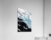 Wrangell Crevasse Patterns Acrylic Print
