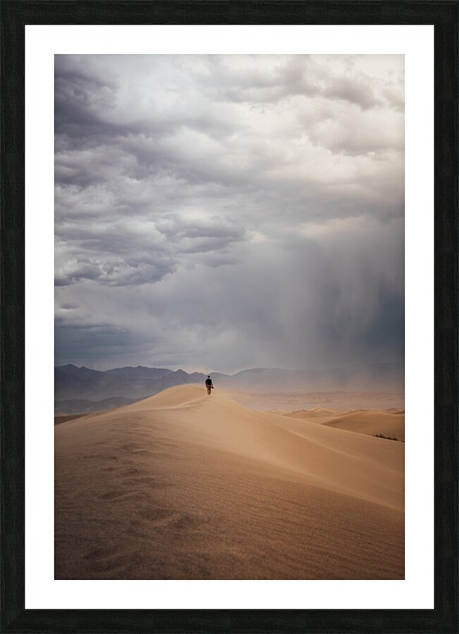 The Silent Ridge Picture Frame print