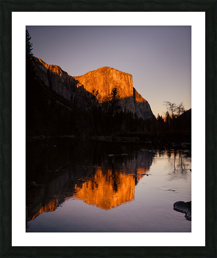 Spectral Solitude Picture Frame print
