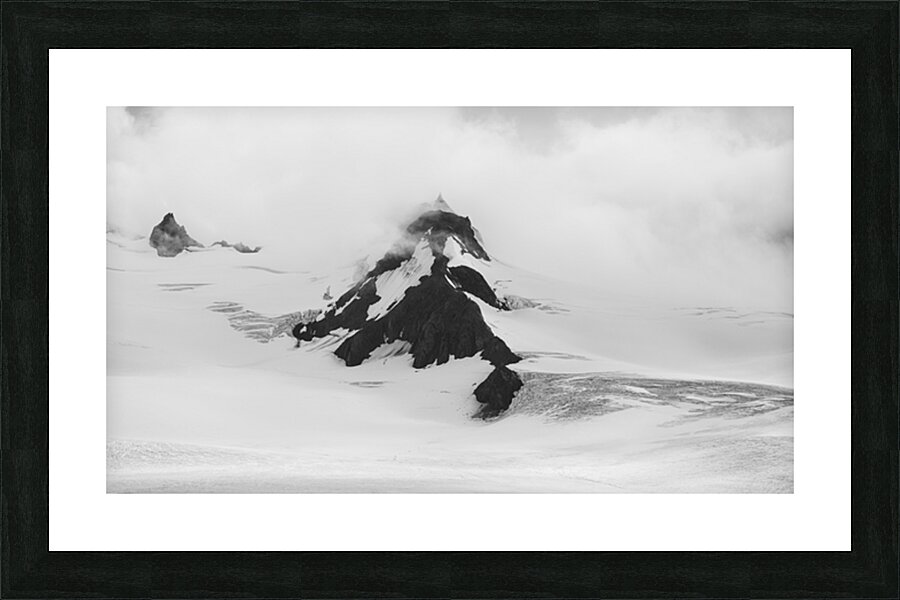 The Lone Peak Picture Frame print