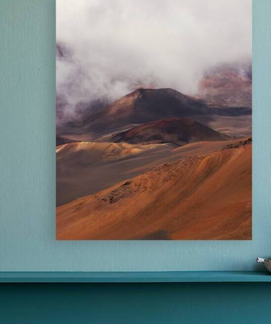 Haleakala Caldera in Rust by Halid Kalkan