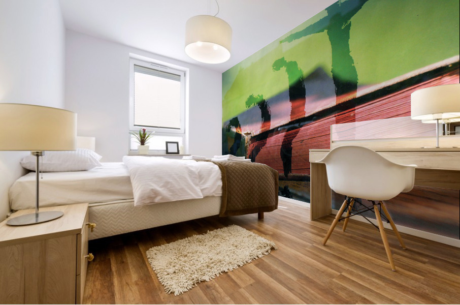 Rising Form Mural print