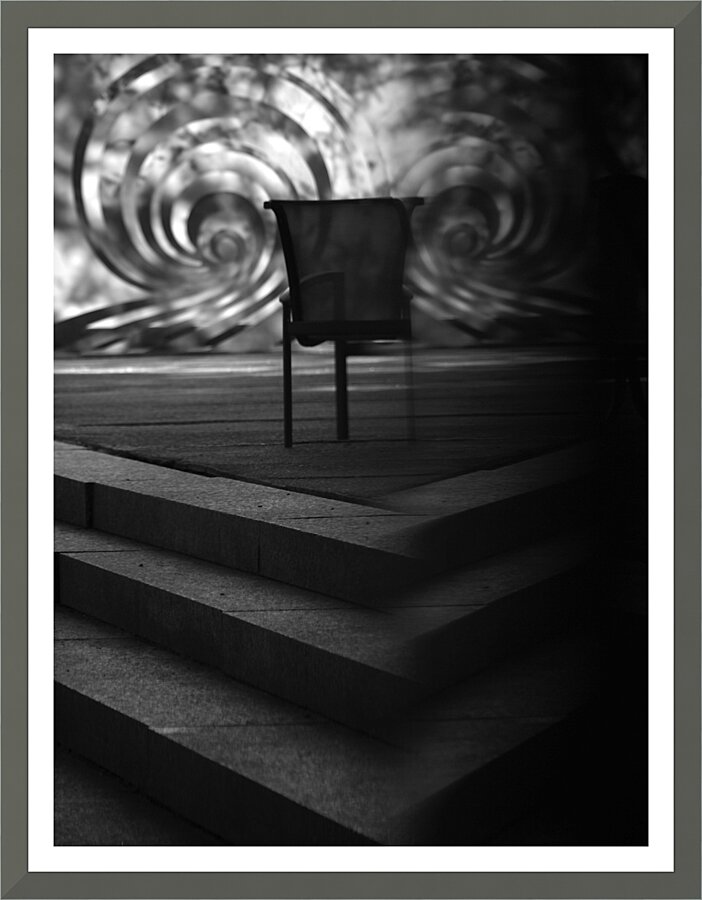 CarnGardenChair Picture Frame print