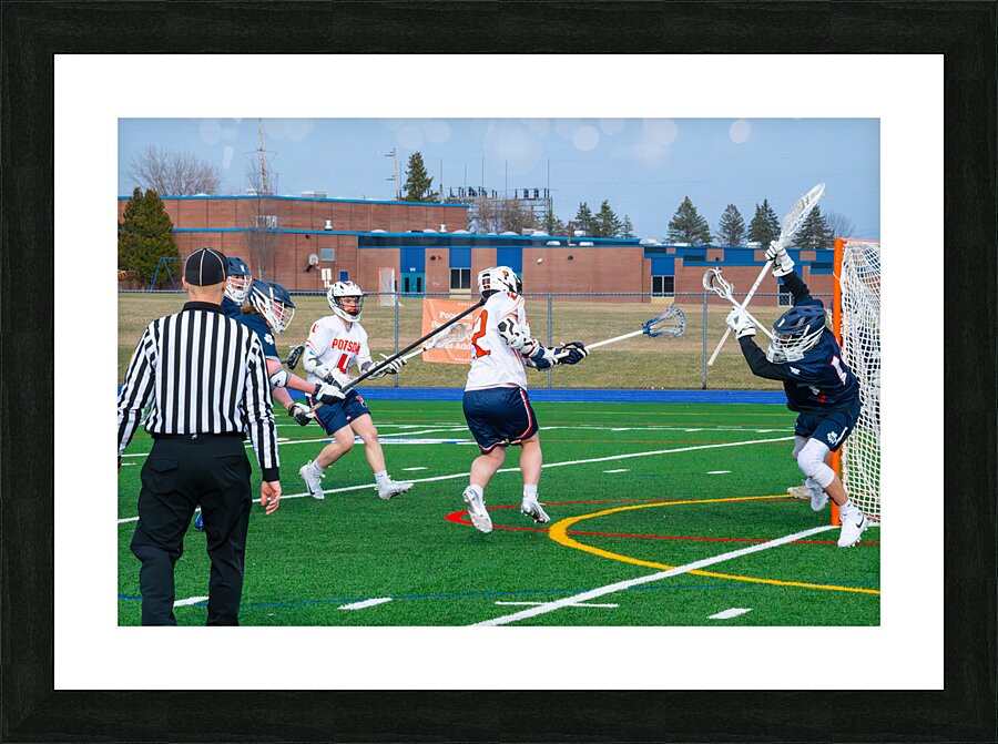 Potsdam Lacrosse Picture Frame print