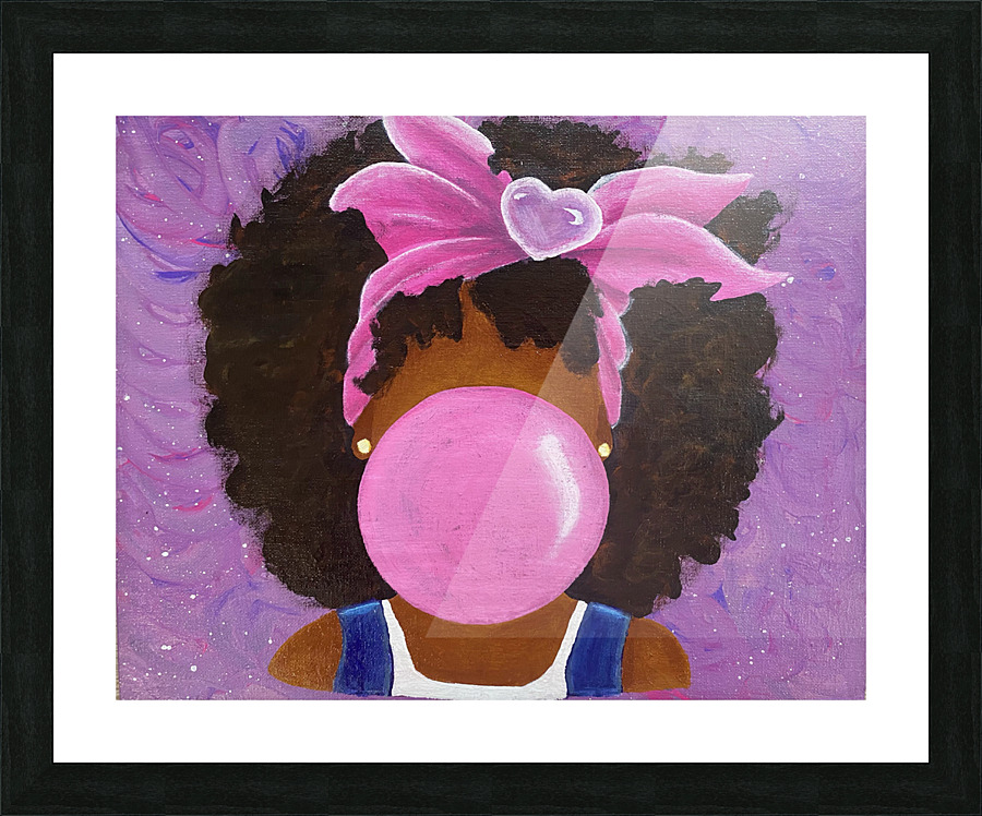 Bubblelicious Bubblegum Picture Frame print