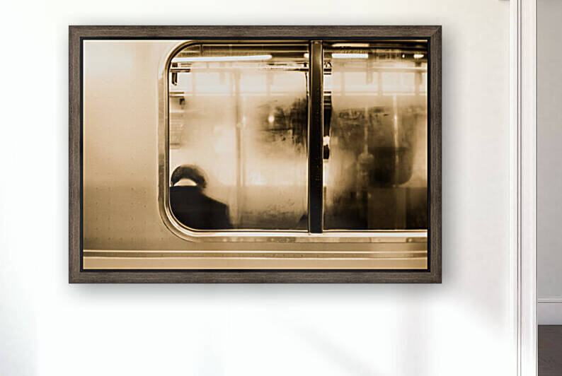 Urban Loneliness - Metro by Markus Hermannsdorfer