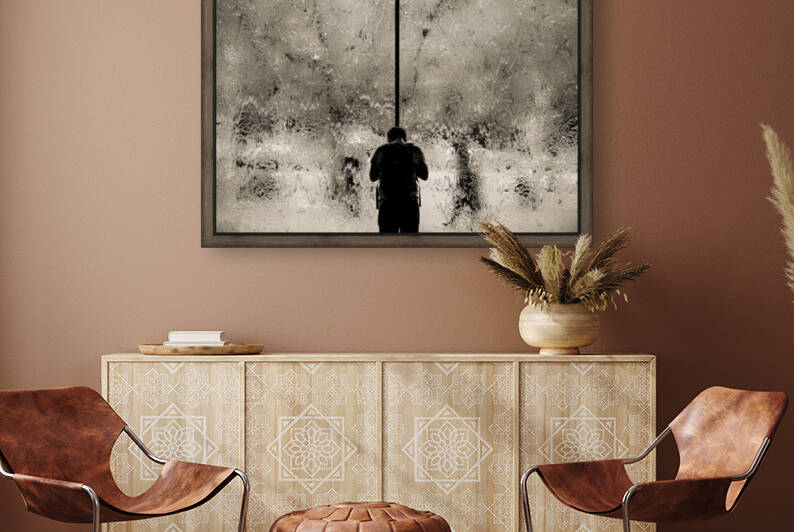 Urban Loneliness - Rain by Markus Hermannsdorfer