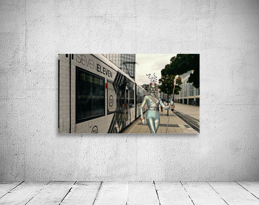 Visitor from Outer Space Wall Preview