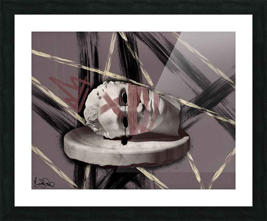 STOLEN IDENTITY Picture Frame print