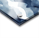 aesthetic navy color watercolor minimalistic nature Acrylic print