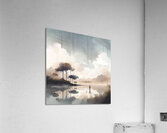 aesthetic tone watercolor minimalistic nature Acrylic Print