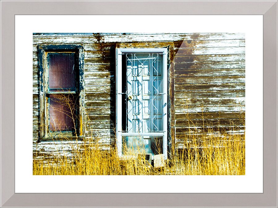 doors to hell Picture Frame print