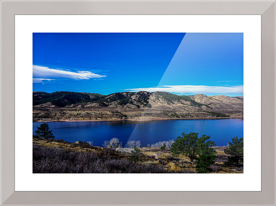 Horsetooth Picture Frame print