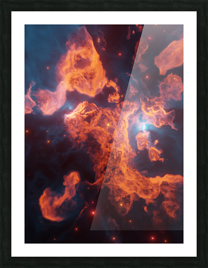 Nebulae  3 Picture Frame print