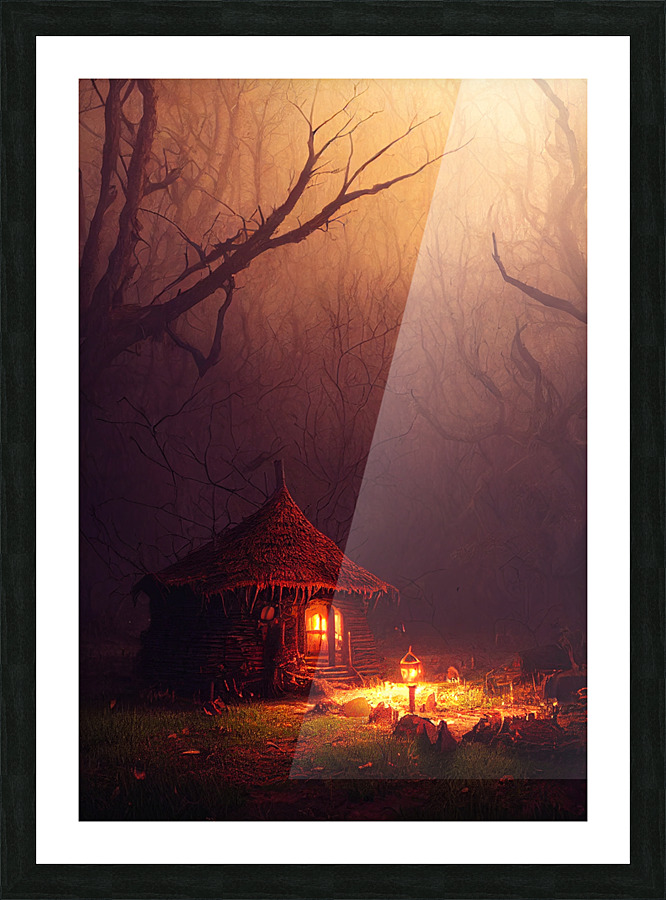 Digital Painting 13 Picture Frame print