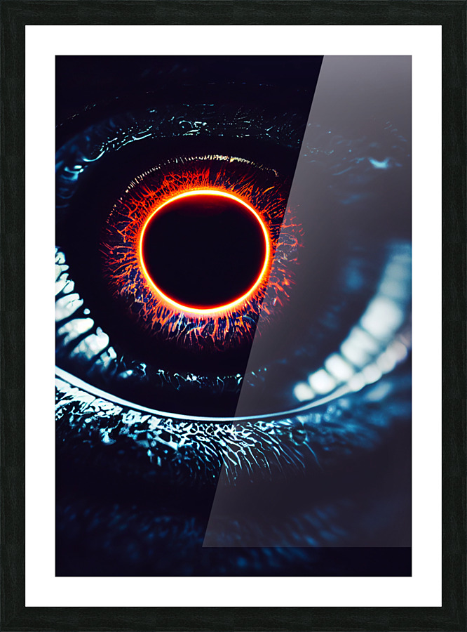 Digital Painting 27 Picture Frame print