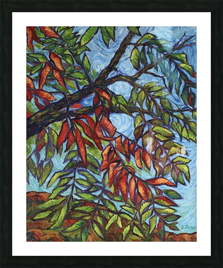 Autumn Harmony Picture Frame print