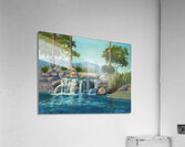 Desert Oasis Acrylic Print