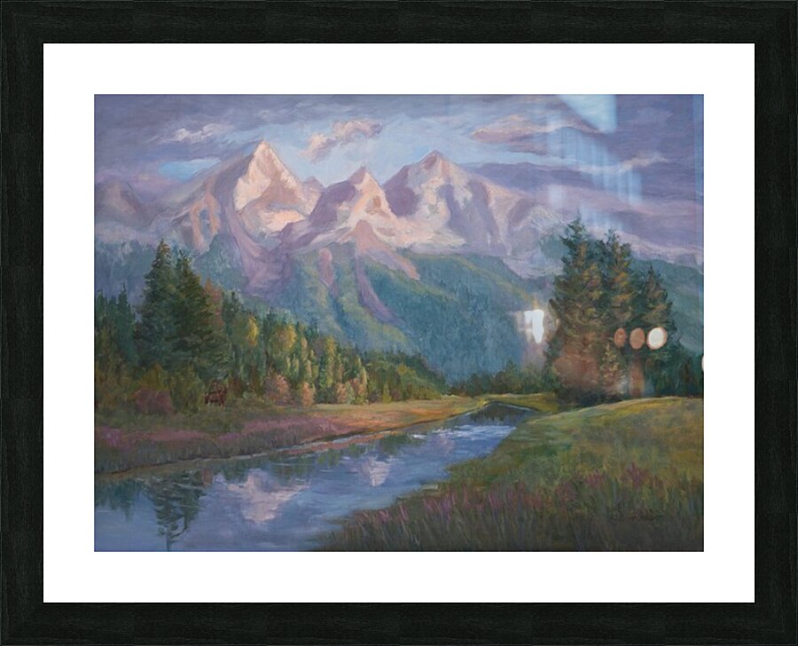 Cloud Shadows  Picture Frame print