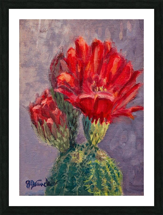 Hedgehog Bloom  Picture Frame print