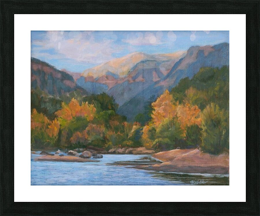 Autumn Serenade Picture Frame print