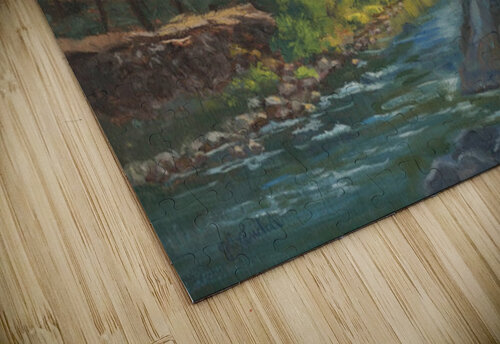 Merced River Glow Jan Oxendale puzzle