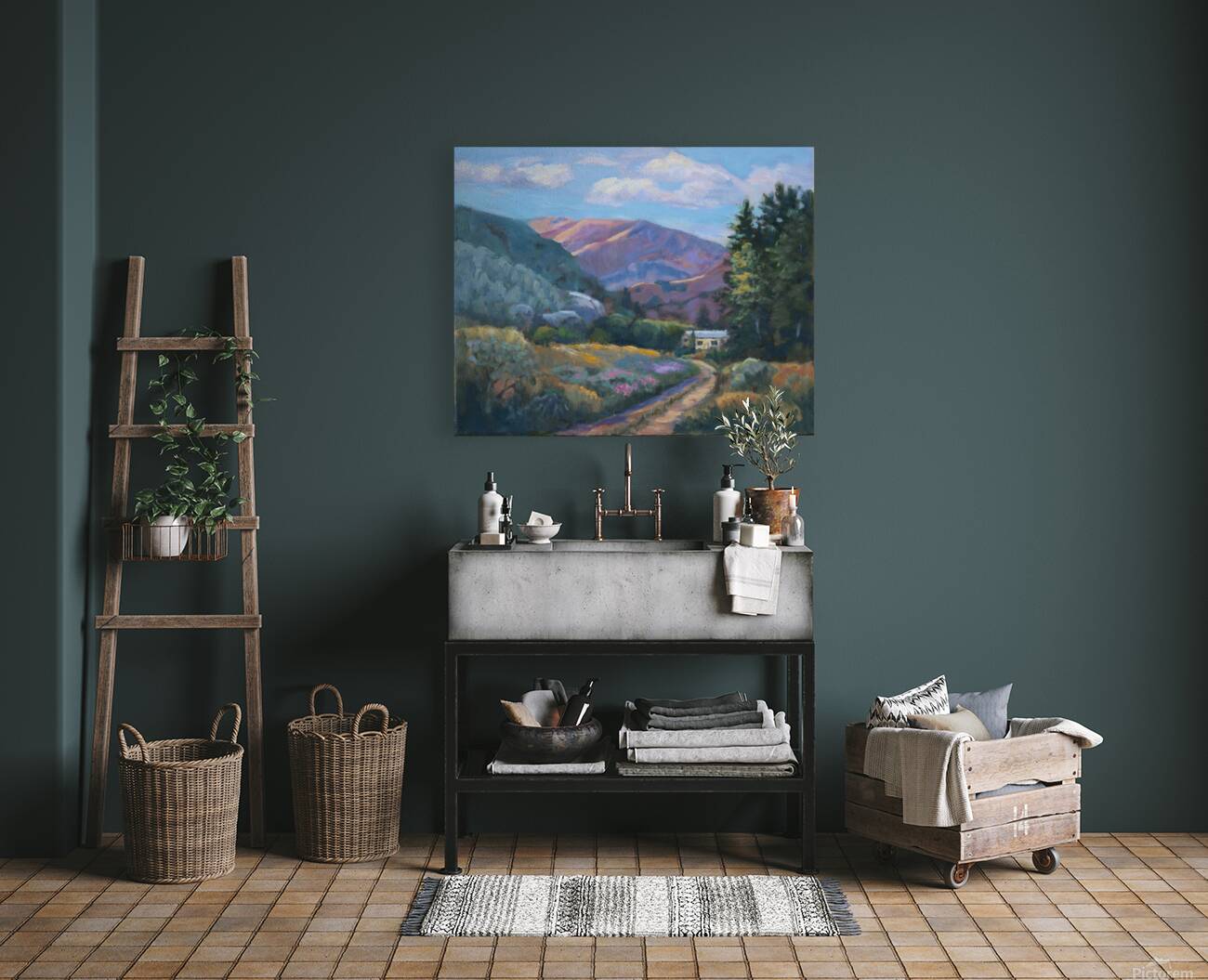 Place with a View Reproduction