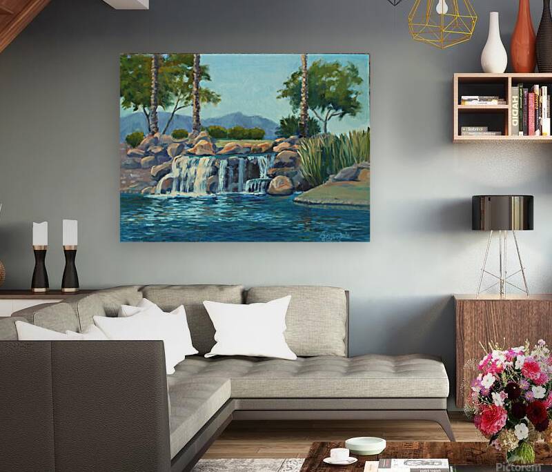 Desert Oasis Reproduction