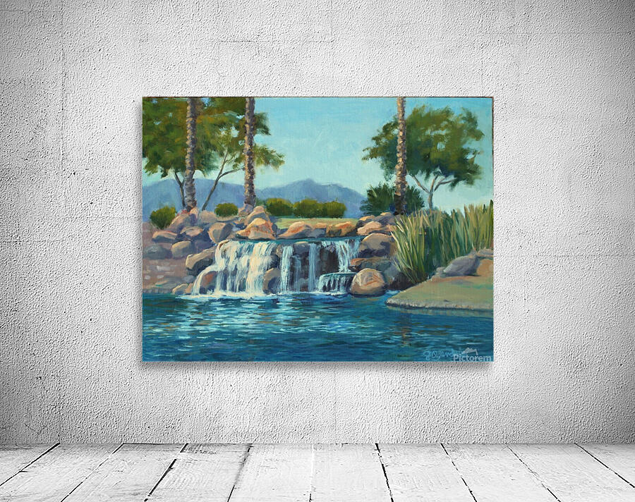 Desert Oasis Wall Preview