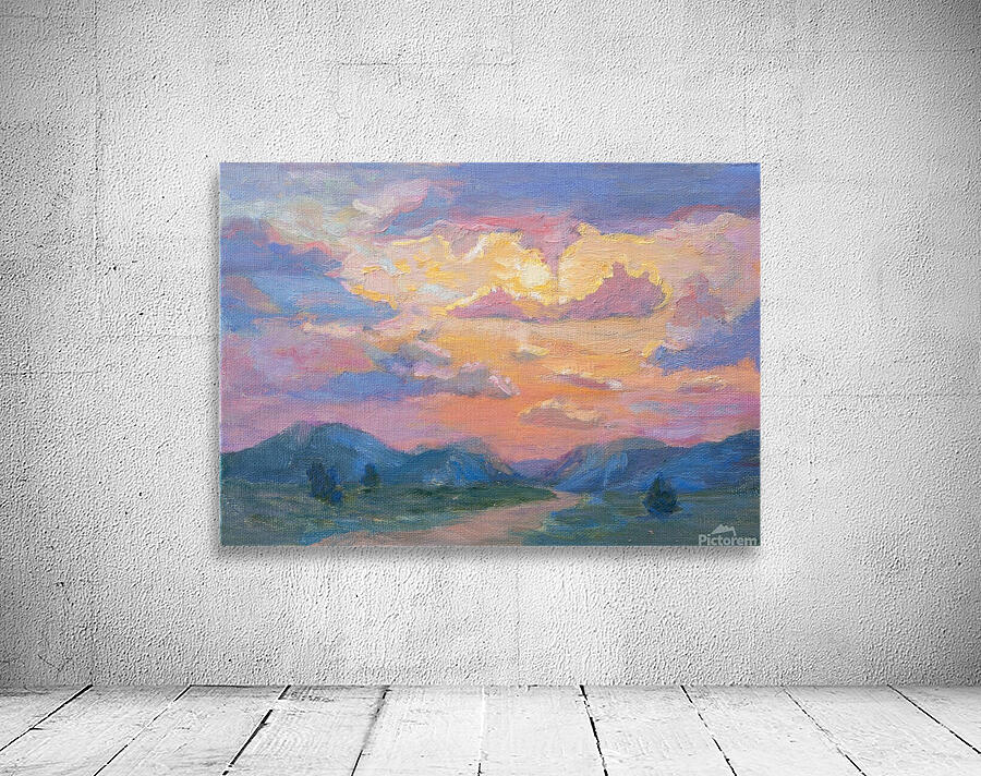 Stormy sunset Wall Preview