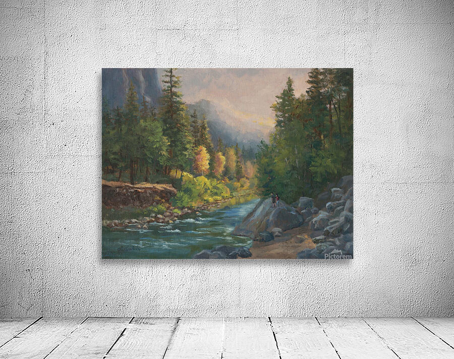 Merced River Glow Wall Preview