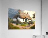 Cute Cottage Landscape Acrylic Print