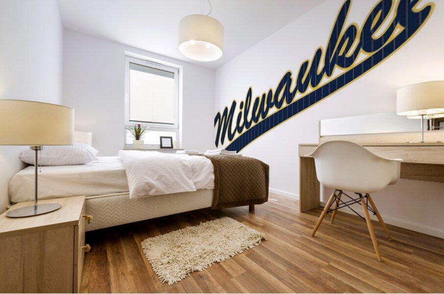 Milwaukee Brewers 19 Mural print
