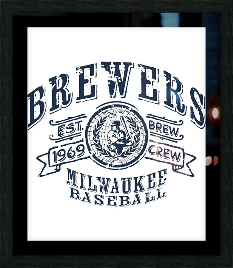 Milwaukee Brewers 18 Picture Frame print
