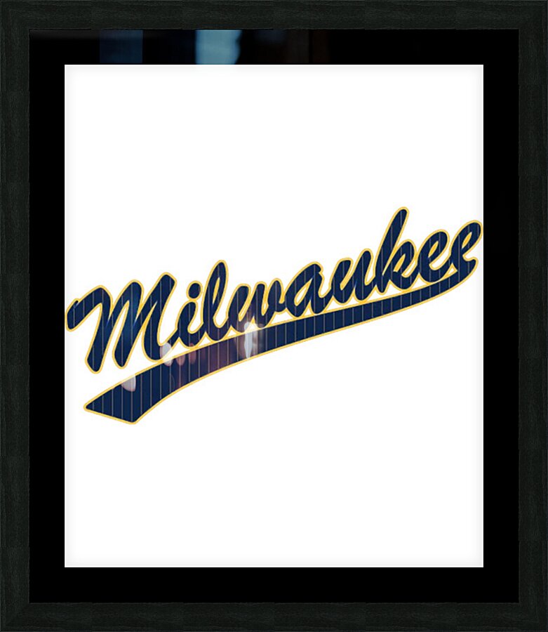 Milwaukee Brewers 19 Picture Frame print