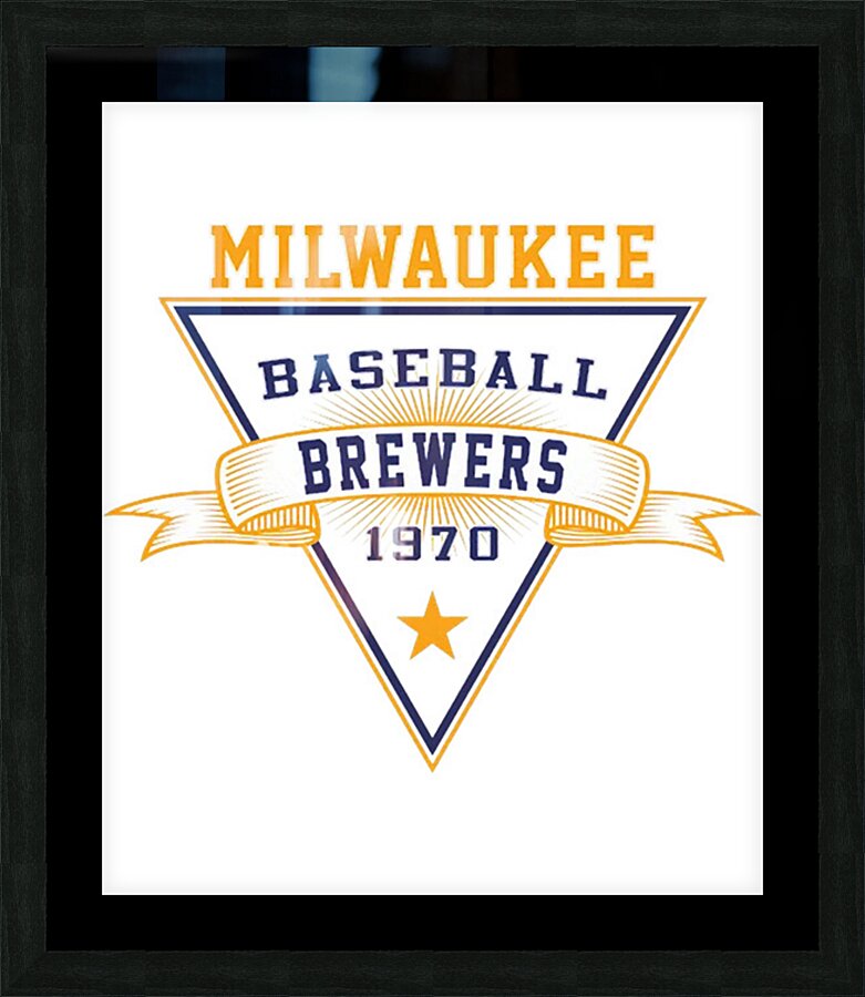 Milwaukee Brewers 4 Picture Frame print