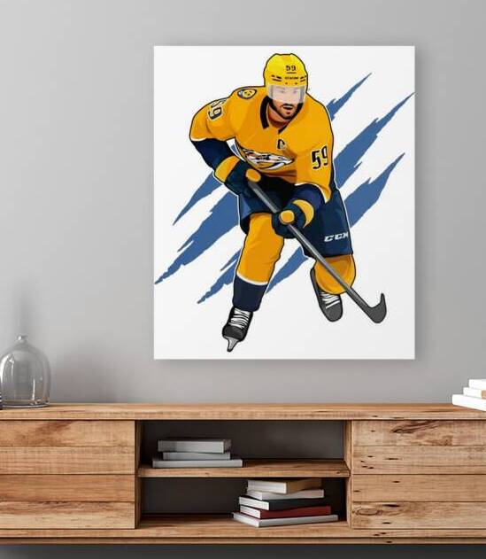 Nashville Predators 28 by DonaldJHoward