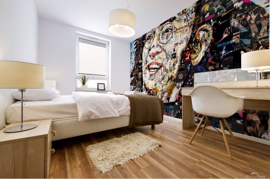 JOHN LENNON Mural print