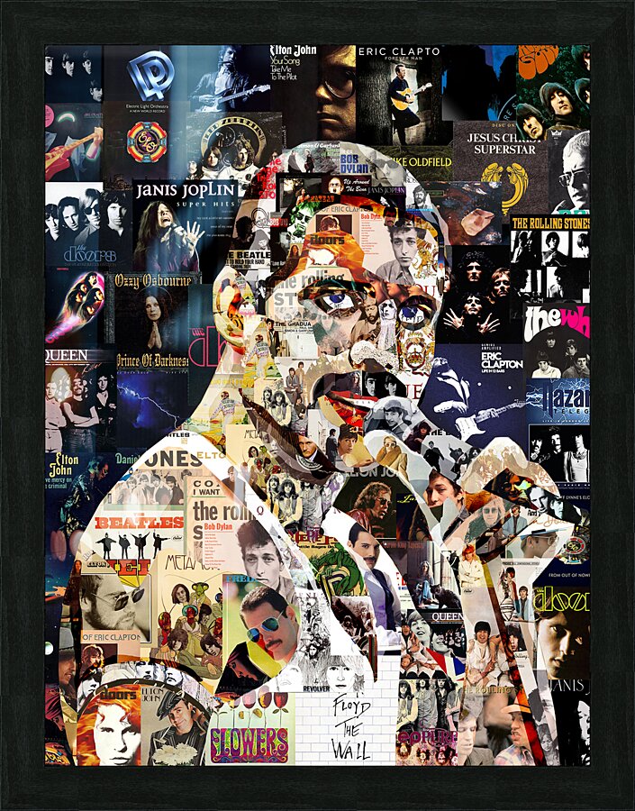 FREDDIE MERCURY Picture Frame print