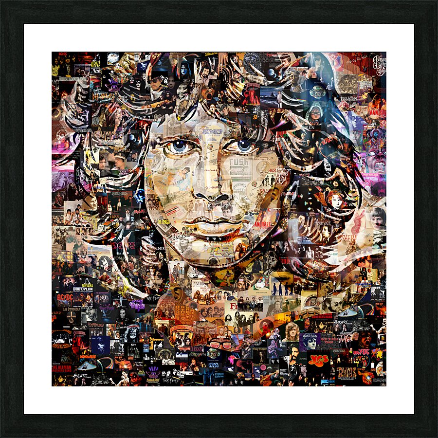 JIM MORRISON. THE DOORS Picture Frame print