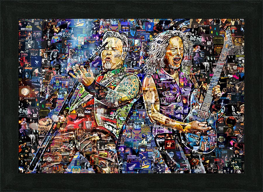 METALLICA Picture Frame print