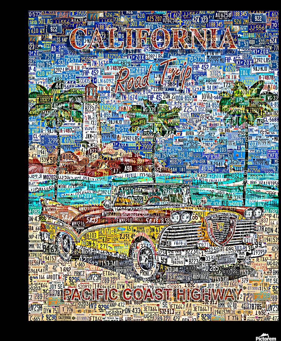 CALIFORNIA ROAD TRIP Reproduction