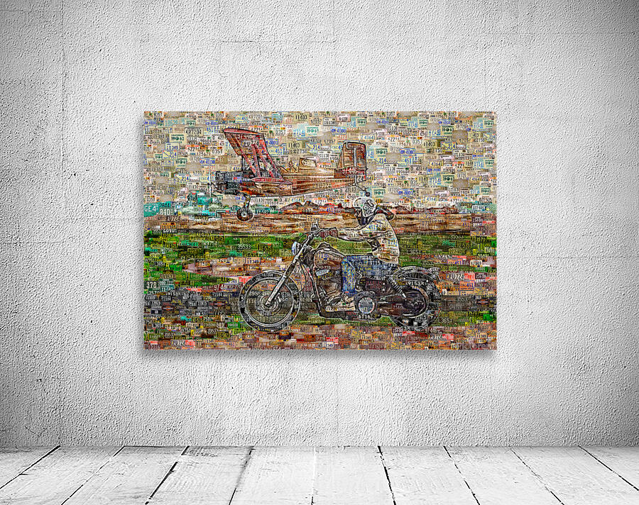 HARLEY  AND PLANE Wall Preview