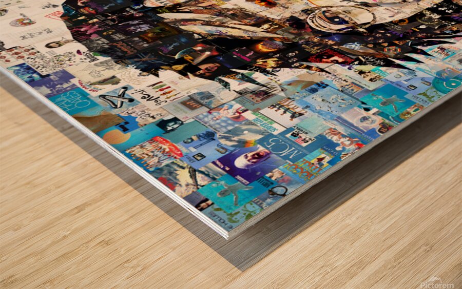 JOHN LENNON Wood print