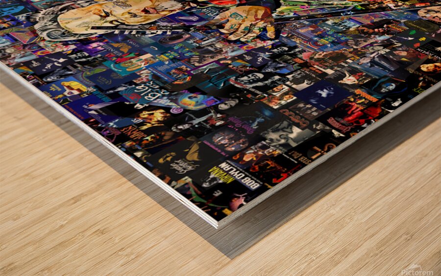 METALLICA Wood print