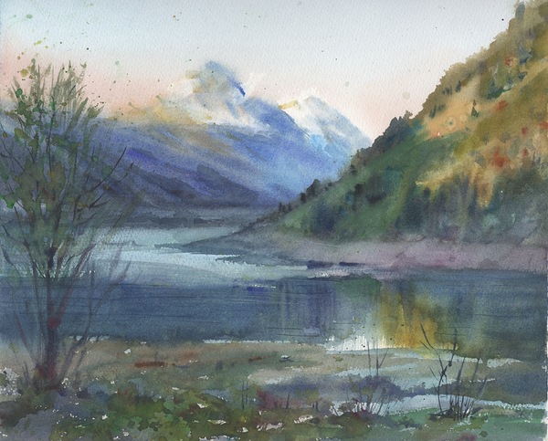 Mountain landscape Digital Download