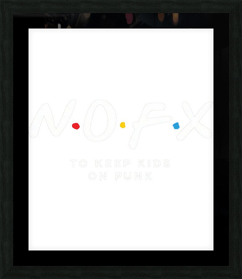 NOFX 4 Picture Frame print