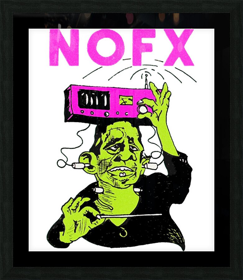 NOFX 6 Picture Frame print