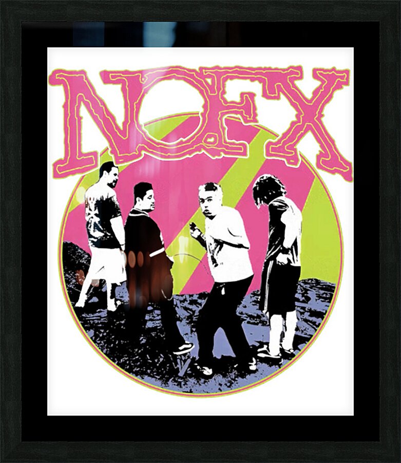 NOFX 9 Picture Frame print